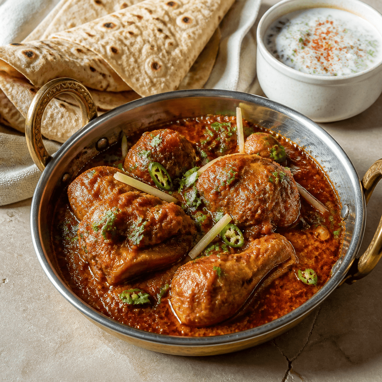 Chukandar with Chicken